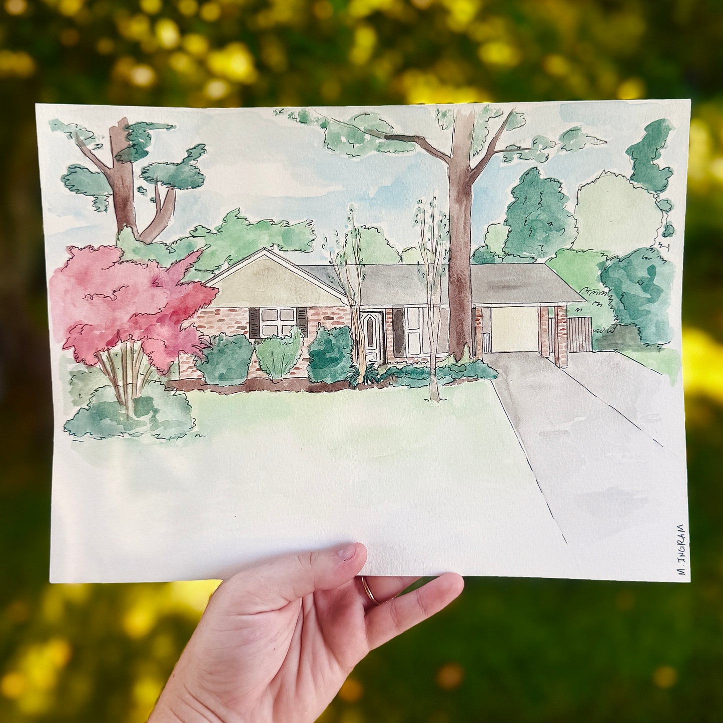 Custom House Watercolor