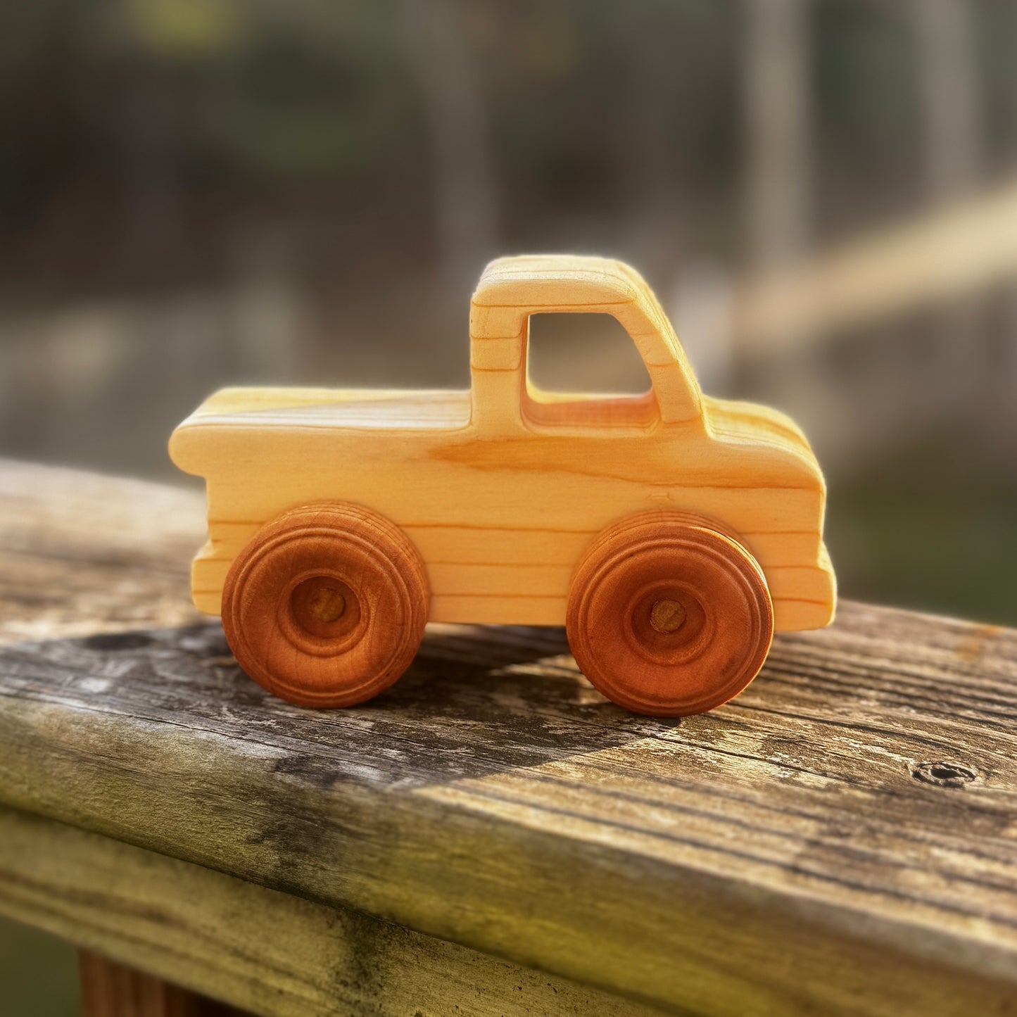 Handcrafted Wooden Toy Truck