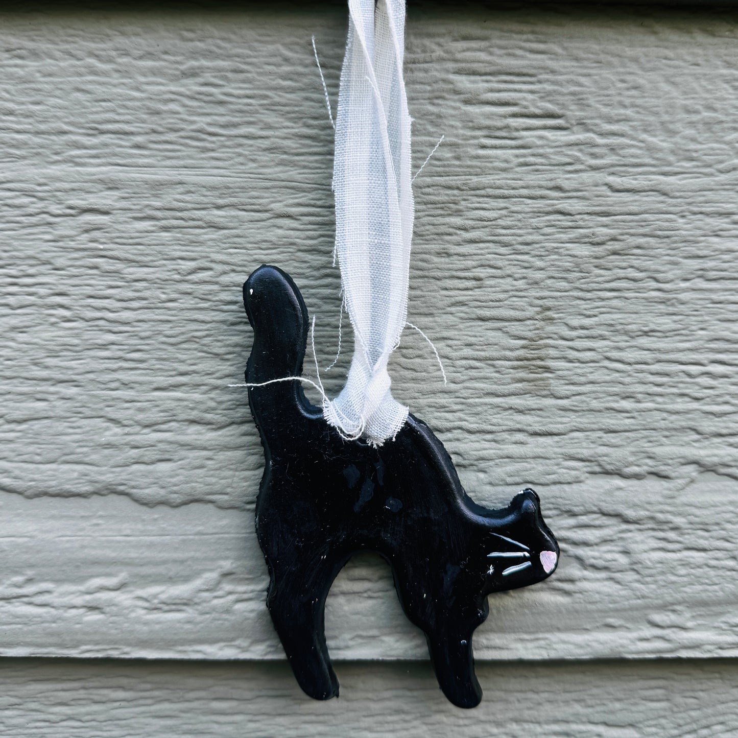 Ceramic Cat Ornament