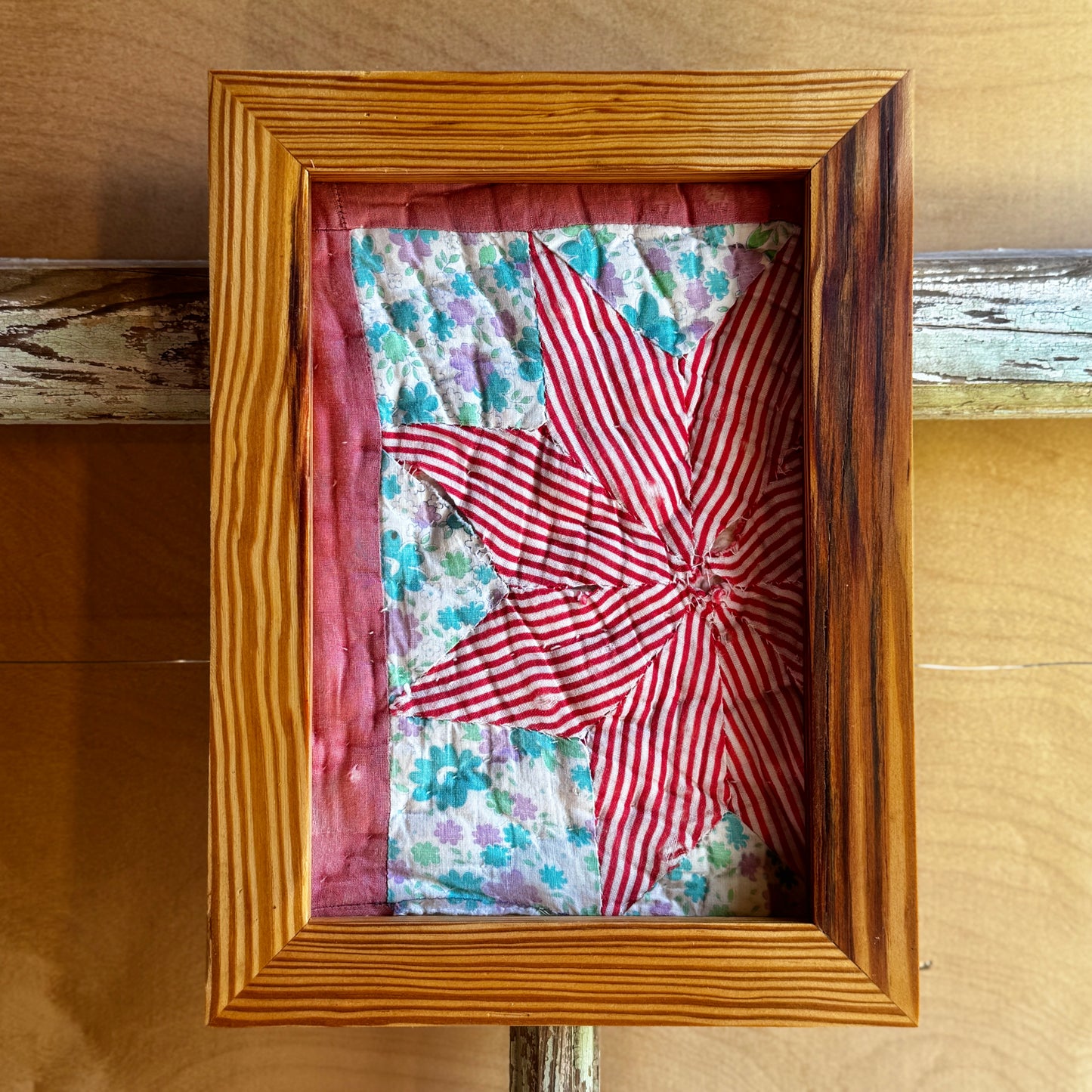 Framed Vintage Quilt