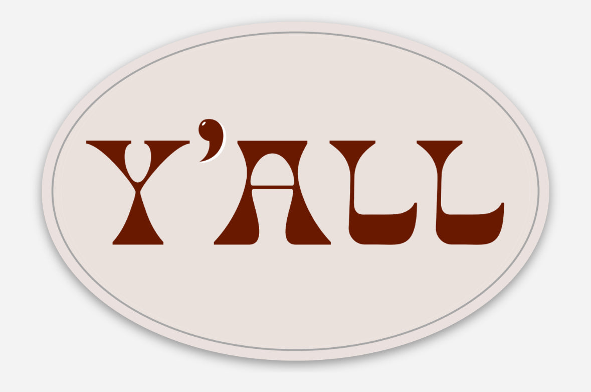 Y’all Sticker