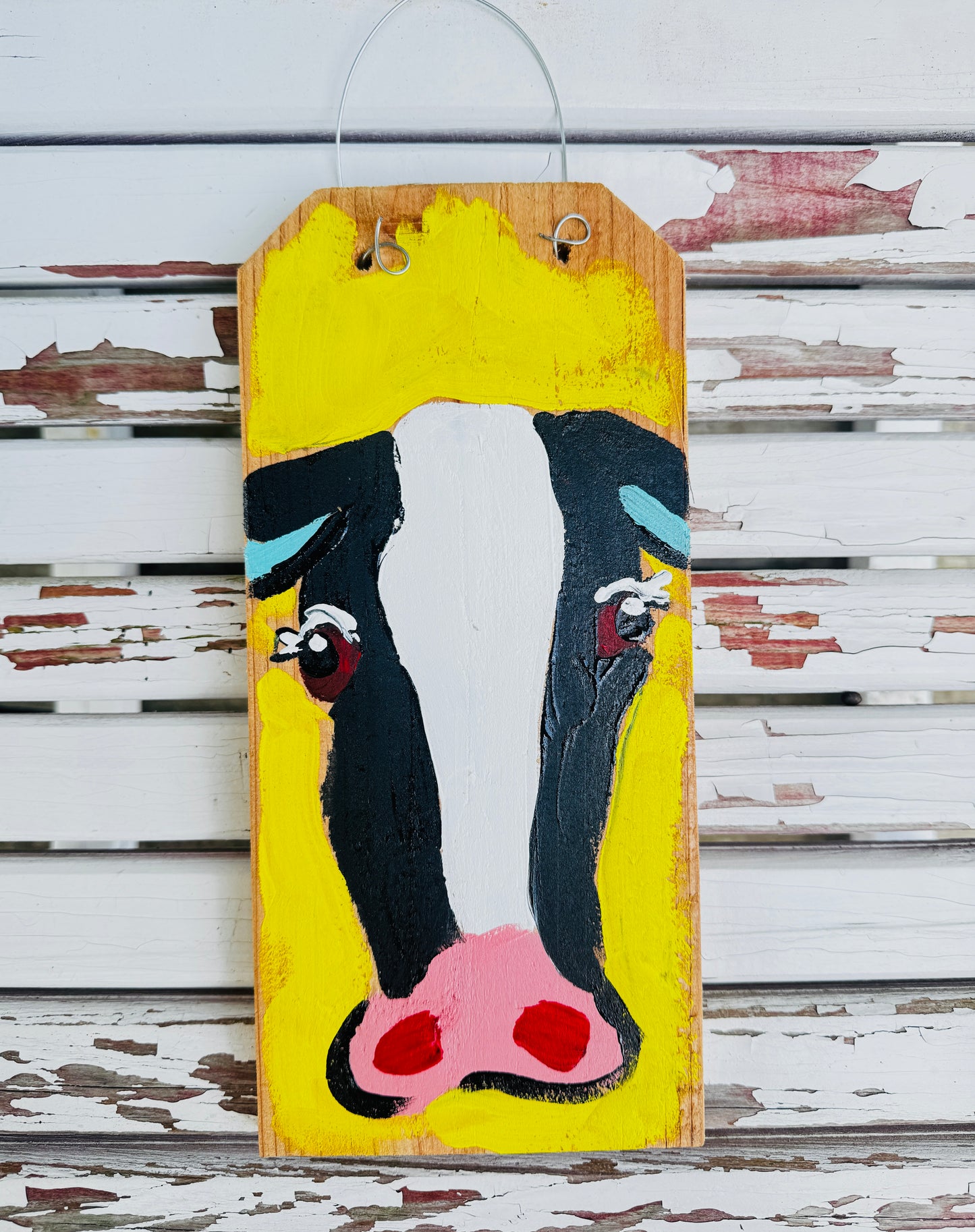 Cow on Wood