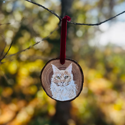 Custom Pet Portrait Ornament