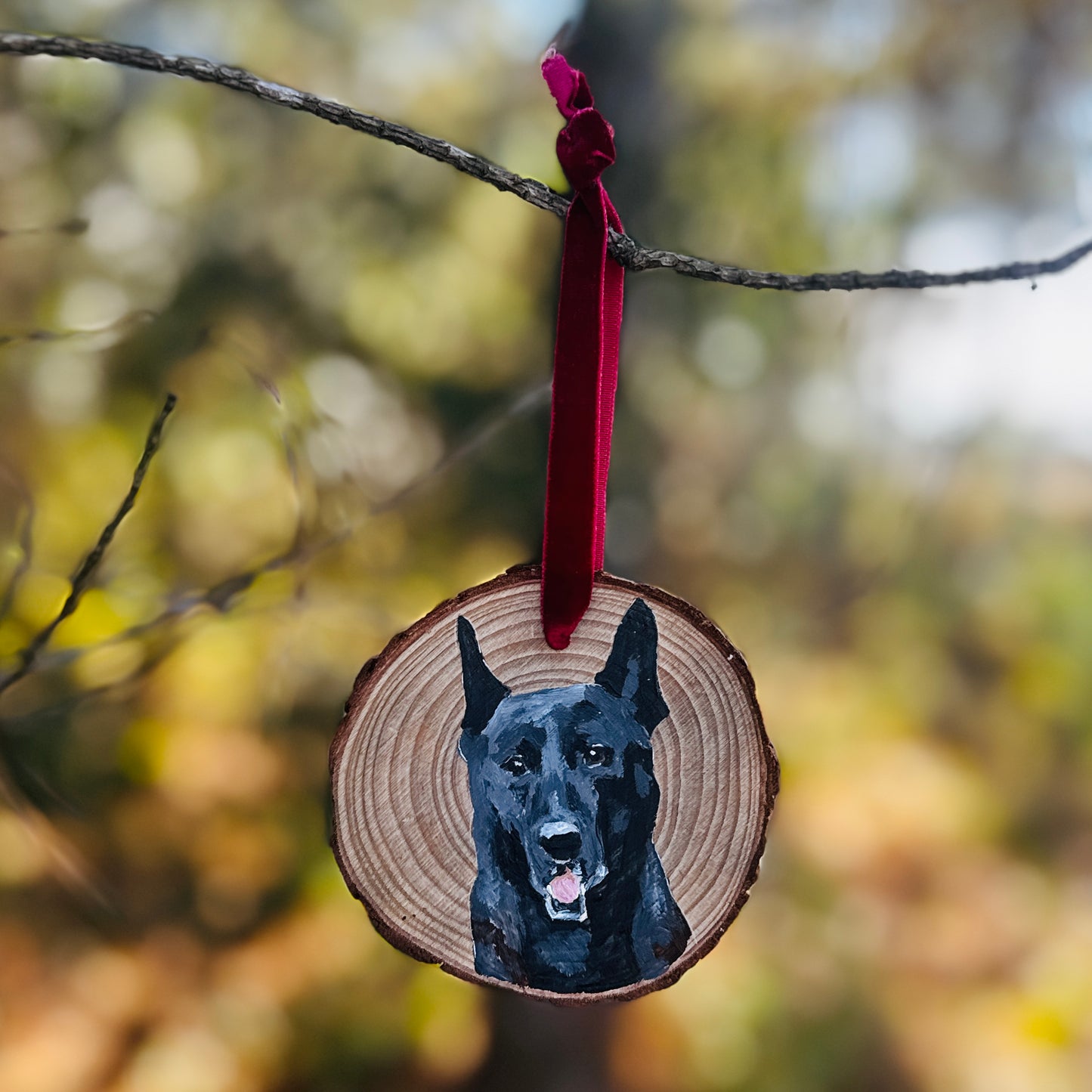Custom Pet Portrait Ornament