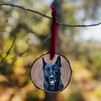 Custom Pet Portrait Ornament