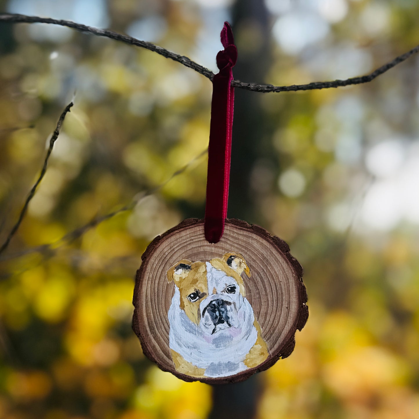 Custom Pet Portrait Ornament