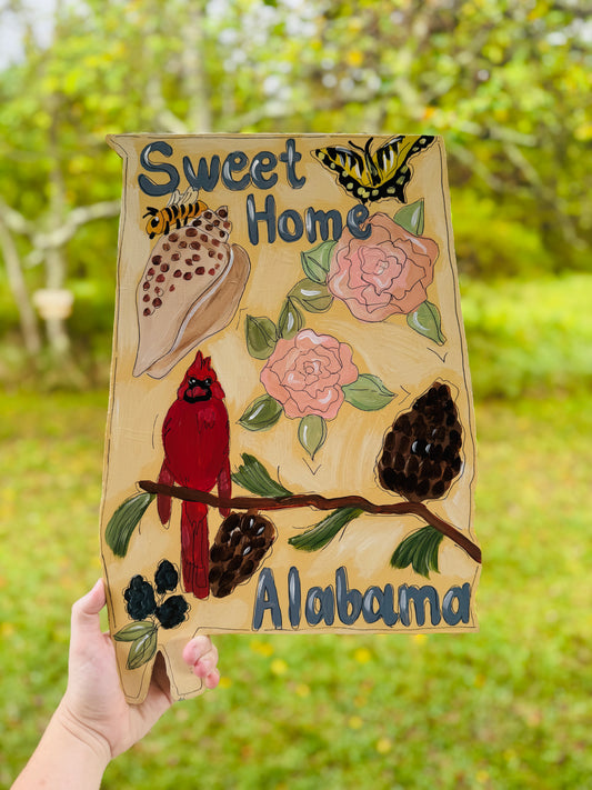 Sweet Home Alabama Doorhanger