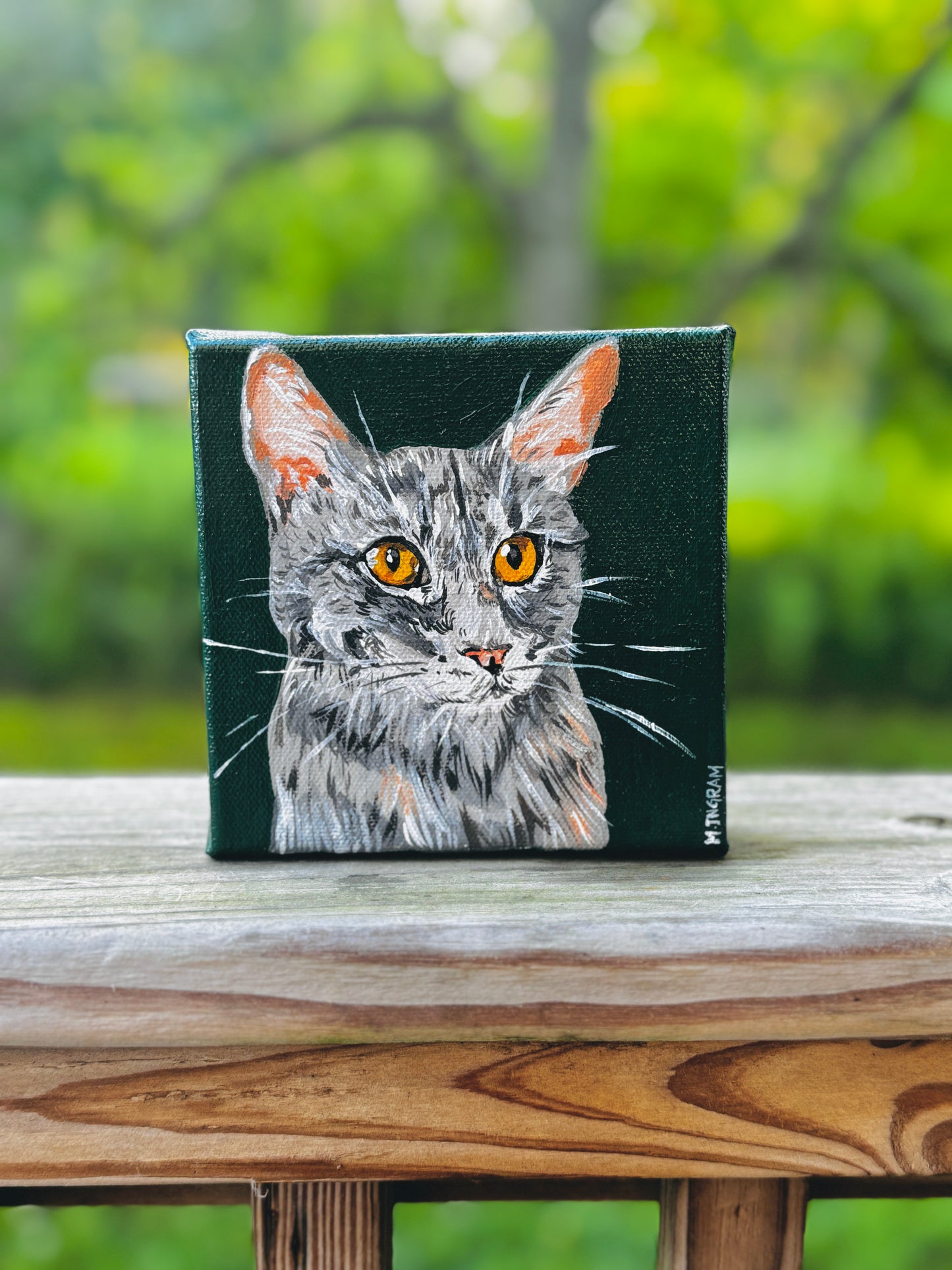 Acrylic Pet Portrait