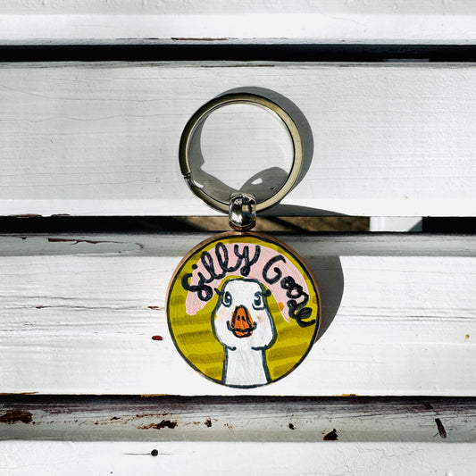 Silly Goose Keychain