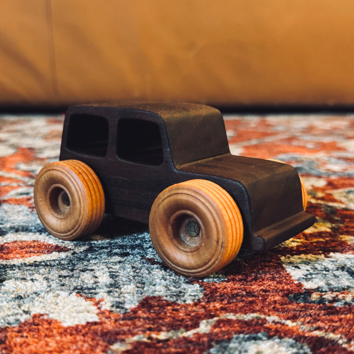 Walnut Toy Truck/Jeep