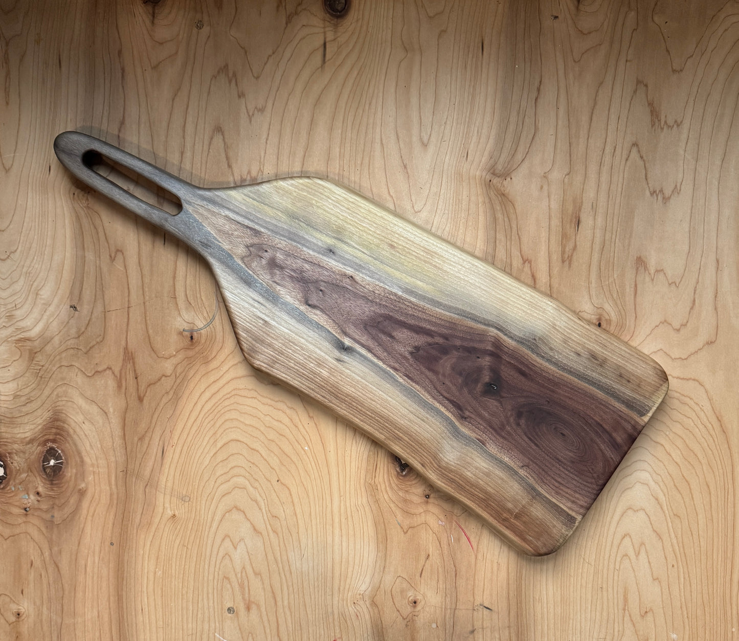 Large Handcrafted Walnut Cutting Board | Charcuterie | Serving