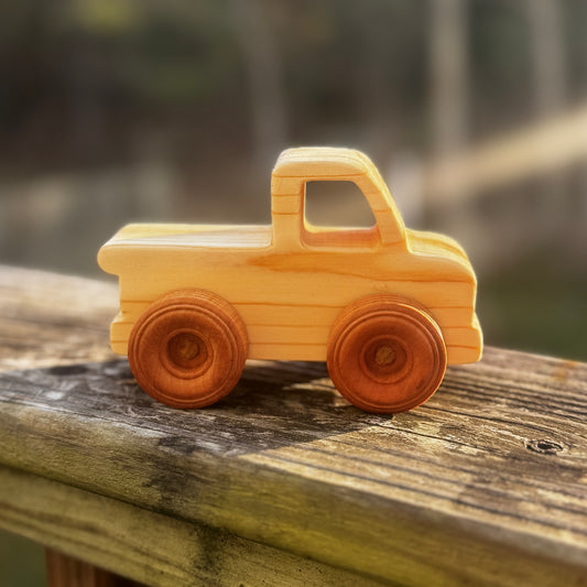 Handcrafted Wooden Toy Truck