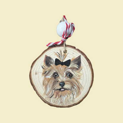 Custom Pet Portrait Ornament