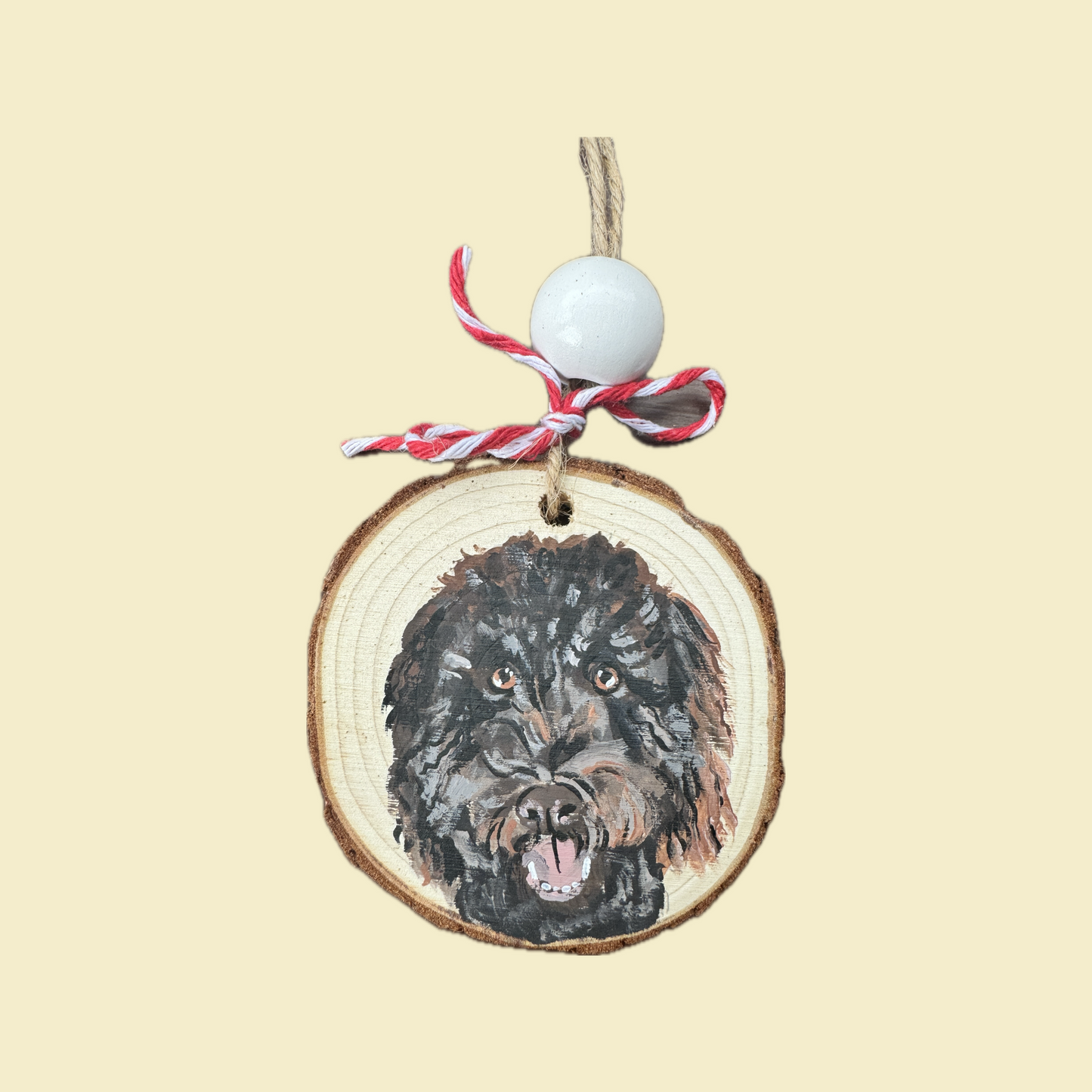 Custom Pet Portrait Ornament