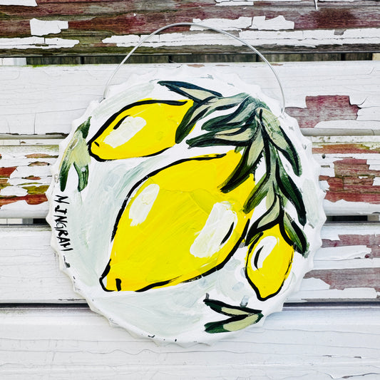 Lemon Tin Painting