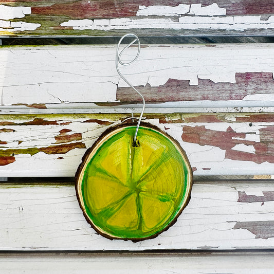 Lime Car Charm
