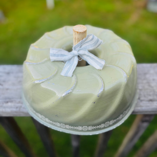 Green Bundt Pumpkin