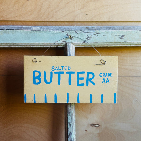 Butter Sign Medium
