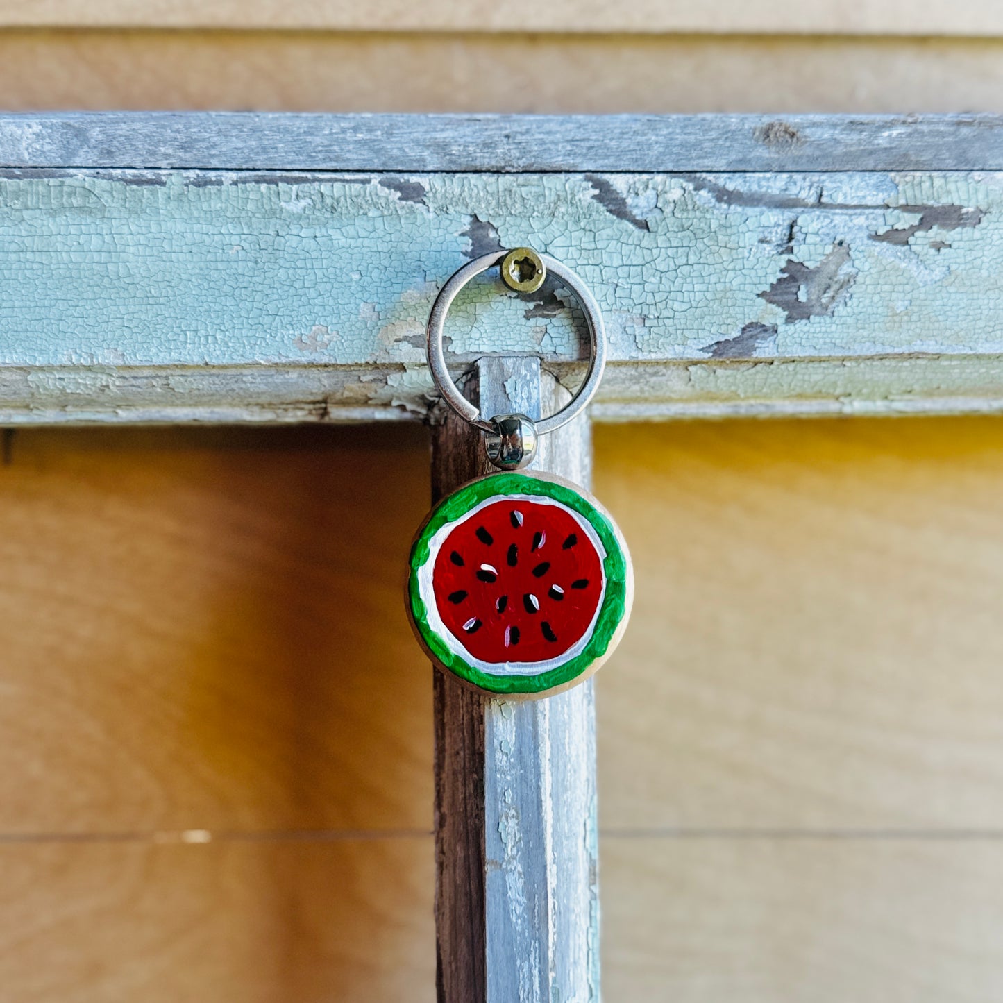 Watermelon Keychain