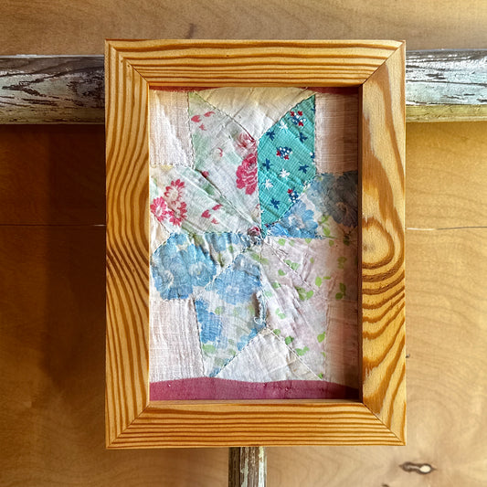 Framed Vintage Quilt