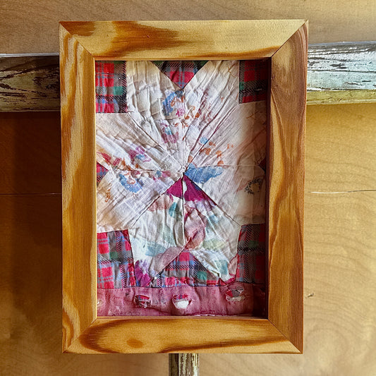 Framed Vintage Quilt