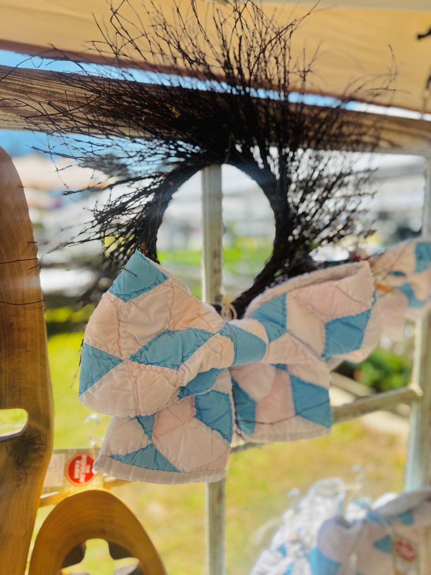 Vintage Quilt Bow
