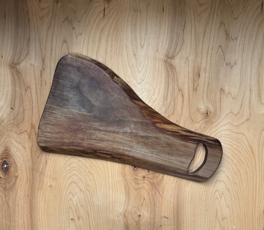 Medium Handcrafted Walnut Cutting Board | Charcuterie | Serving
