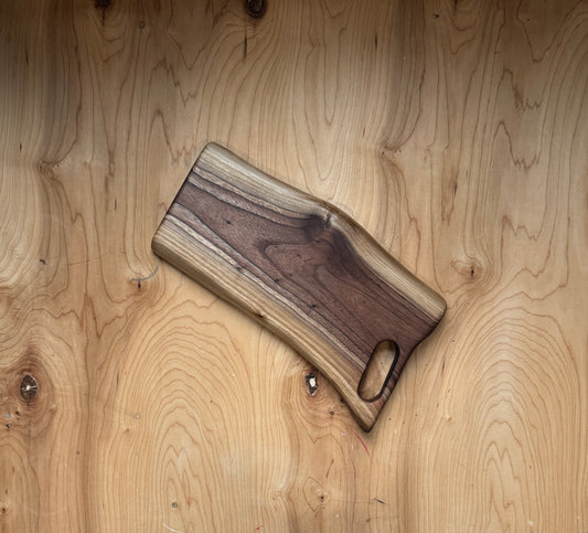 Small Handcrafted Walnut Cutting Board | Charcuterie | Serving