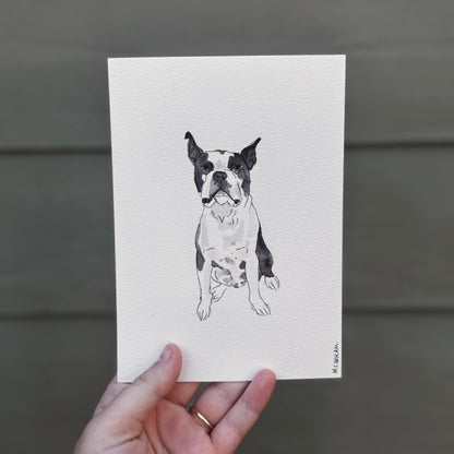Watercolor Pet Portrait